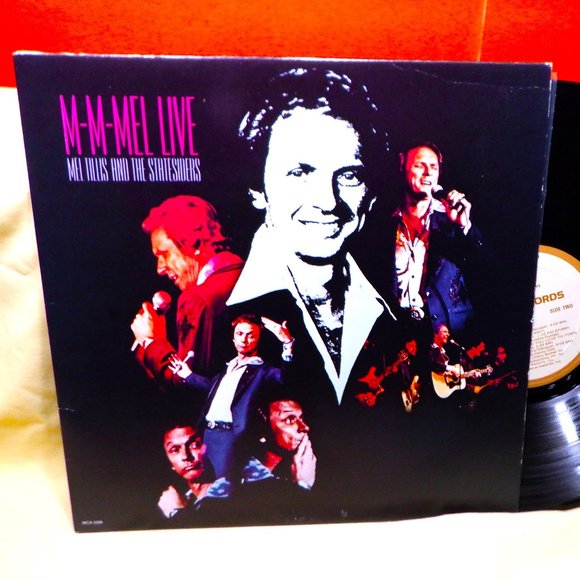 ~~~ Mel TILLIS ~~~ M-M-MEL LIVE - Picture 1 of 2